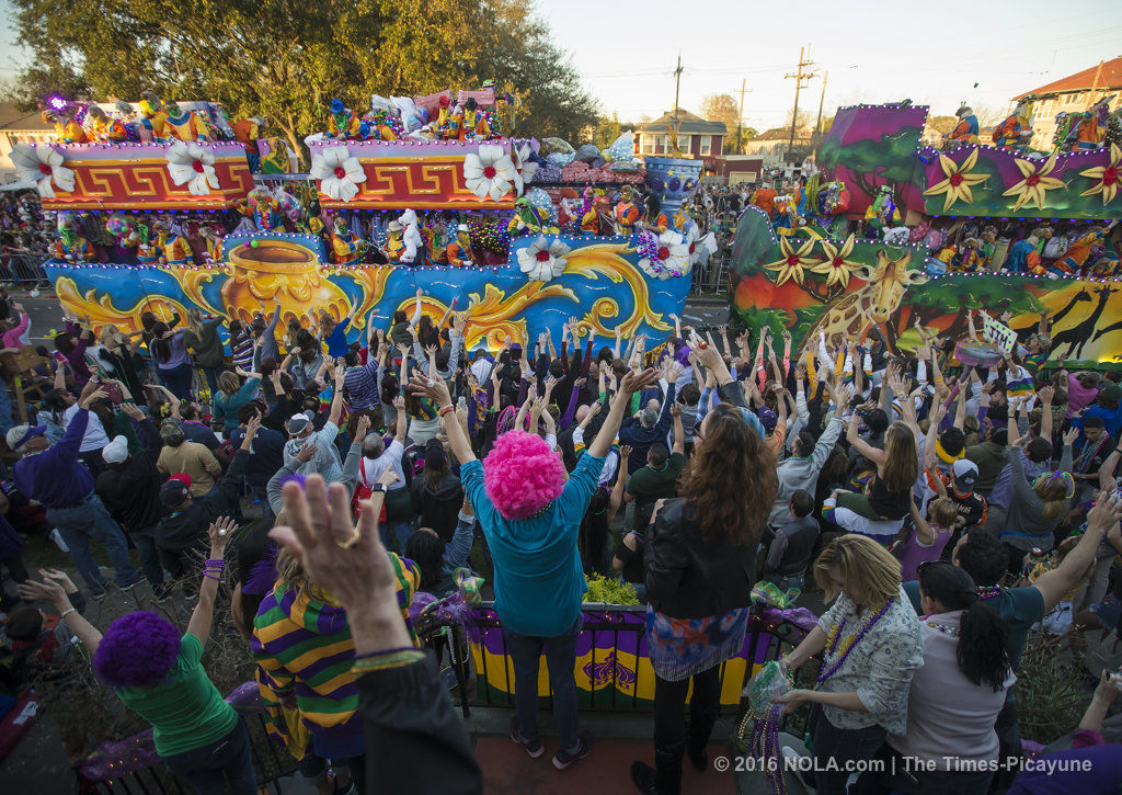 Krewe of Endymion of 2017 rolls across New Orleans: See Mardi Gras parade photos